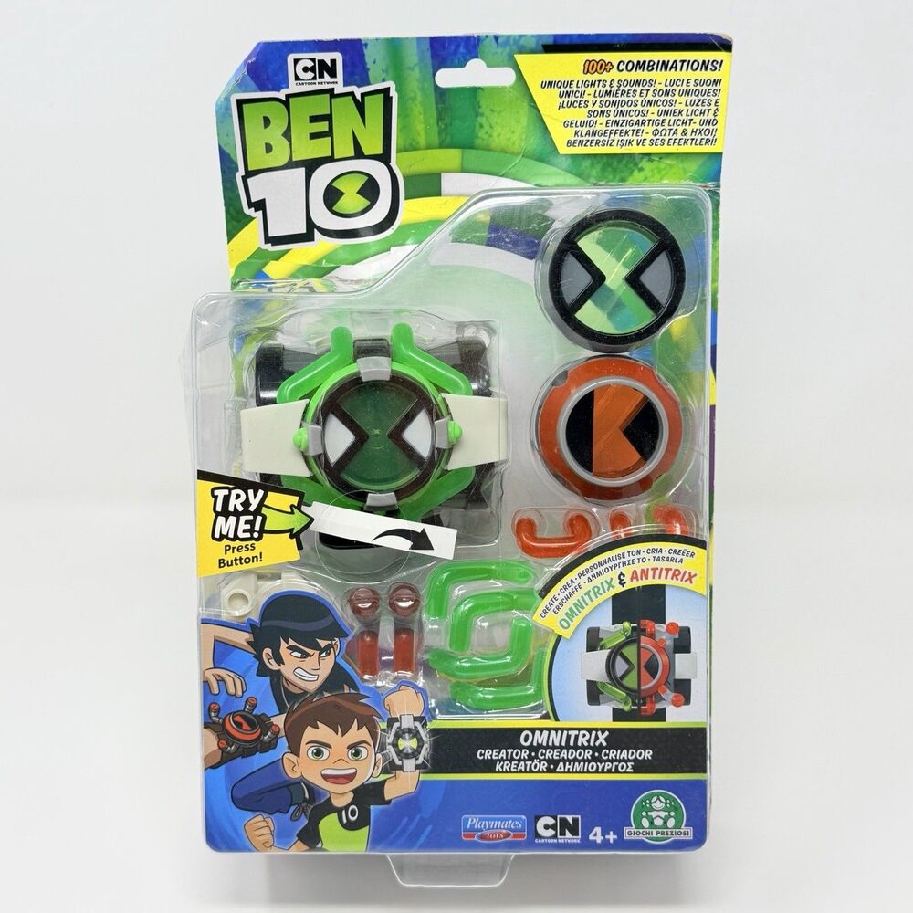 Ben 10 Omnitrix Creator Playmates Toys Roleplay Toy New Sealed 2020